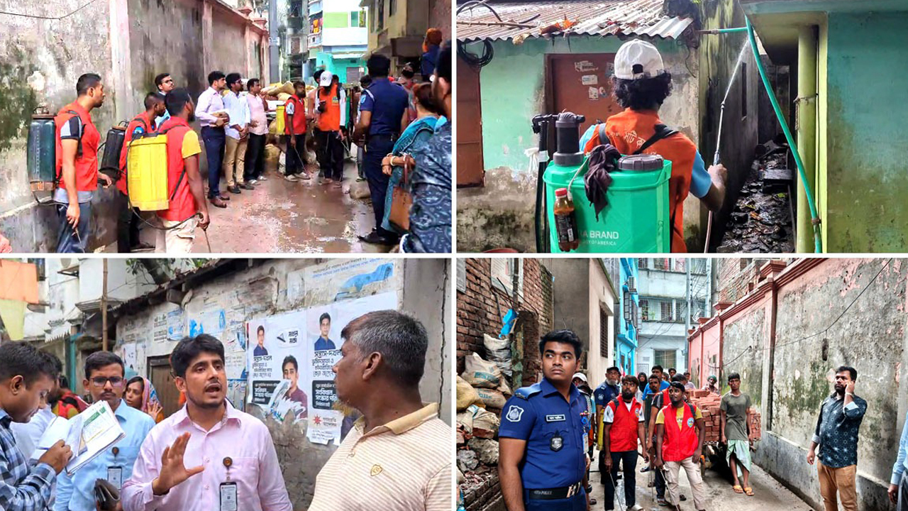 ডেঙ্গু নিয়ন্ত্রণে নারায়ণগঞ্জ সিটি কর্পোরেশনের বিশেষ অভিযান