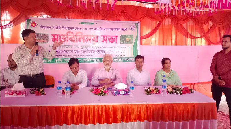 লেবুতলায় কৃষকদের জন্য সবজির মিনি কোল্ডস্টেরেজ তৈরি হবে-মুরাদুল হাসান